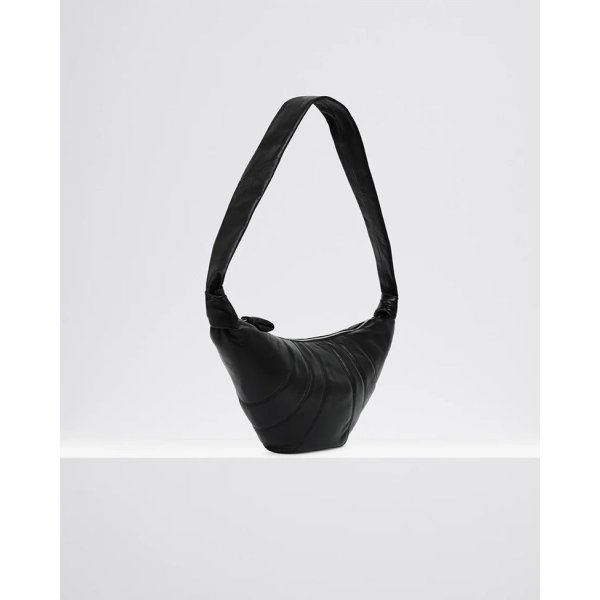 画像5: 【LEMAIRE(ルメール)】MEDIUM CROISSANT BAG SOFT NAPPA LEATHER/ BLACK