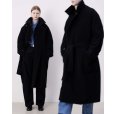 画像12: 【LEMAIRE(ルメール)】WRAP COAT/ BLACK