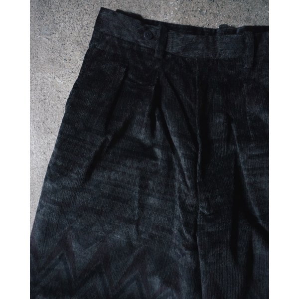 画像2: 【m's braque(エムズブラック)】HAREM PANTS/ SUMI-PAISLEY