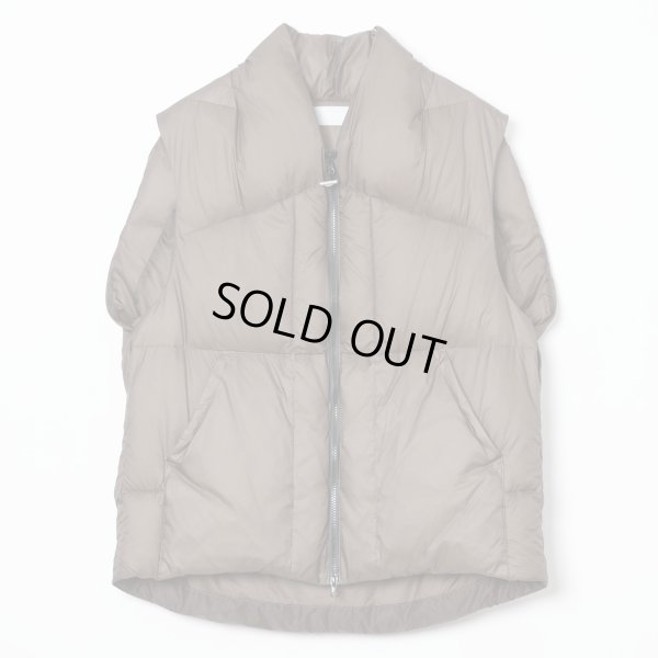 画像1: 【paratrait(パラトレイト)】 MEMBRANE SHELL DOWN VEST/ BROWN