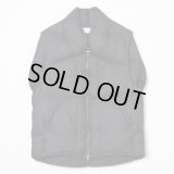 【paratrait(パラトレイト)】 MEMBRANE SHELL DOWN VEST/ BLACK