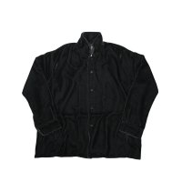 【seya.(セヤ)】VOYAGE OVER SHIRT/ DOWNY VELVET/ FOG