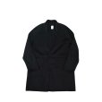 画像1: 【seya.(セヤ)】DOUBLE FACE CHRIS HALF COAT/ CASHMERE BLENDED MERINO WOOL/ BLACK (1)