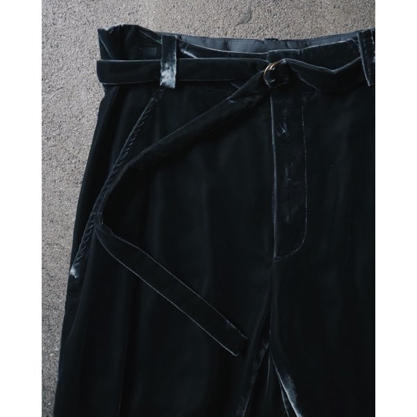 画像2: 【seya.(セヤ)】ROAD TRIP PANTS/ DOWNY VELVET/ FOG