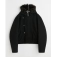 画像1: 【OUR LEGACY(アワーレガシー)】DULUTH JACKET/ Classic Black Stamped Wool (1)