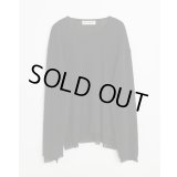 【OUR LEGACY(アワーレガシー)】DOUBLE LOCK LONGSLEEVE/ Black Crochet Stripe