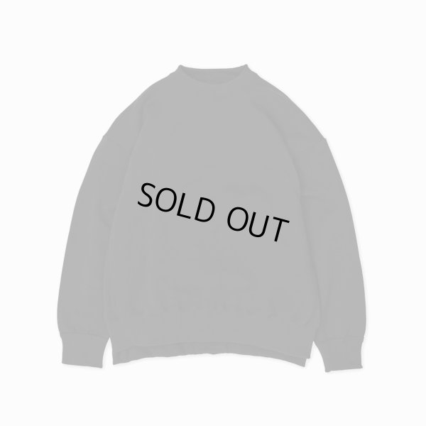 画像1: 【UNTRACE(アントレース)】CREWNECK SWEAT(_131)/ CHARCOAL BLACK