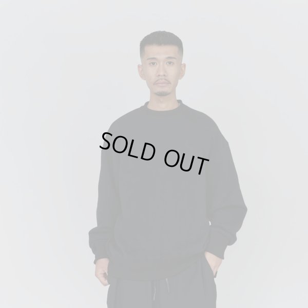 画像2: 【UNTRACE(アントレース)】CREWNECK SWEAT(_131)/ CHARCOAL BLACK