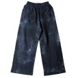 画像2: 【ensou.(エンソウ)】Tye-dye Wide Sweatpants/ Black (2)