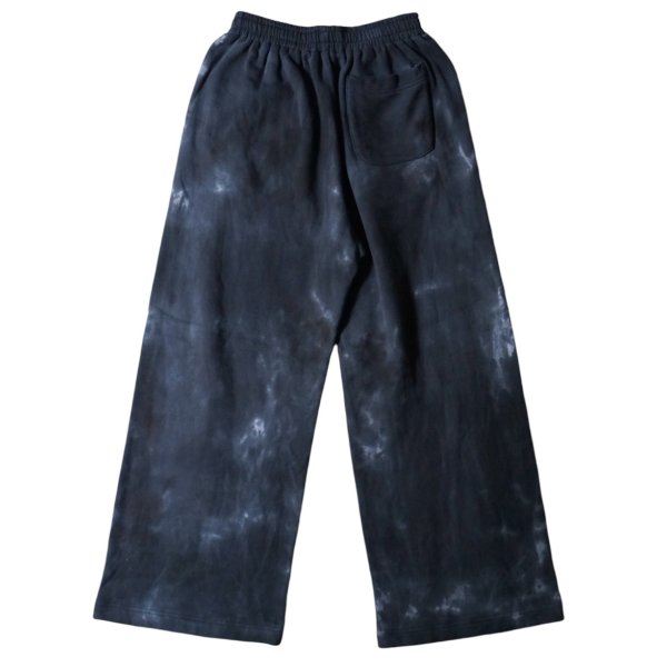 画像2: 【ensou.(エンソウ)】Tye-dye Wide Sweatpants/ Black