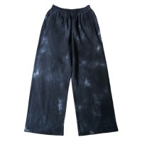 【ensou.(エンソウ)】Tye-dye Wide Sweatpants/ Black