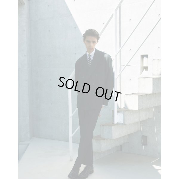 画像5: 【HEUGN(ユーゲン)】“Adam” WIDE STRIPE 6B - Navy