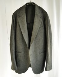 【HEUGN（ユーゲン）】“Steve FLANNEL” 2B JACKET- Gray