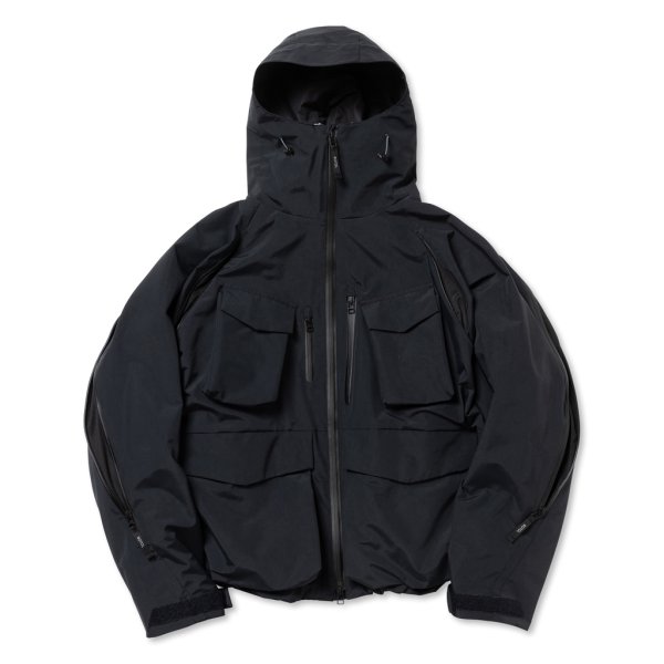 画像1: 【ROTOL(ロトル)】VENTILATION SHELL PARKA/ BLACK 