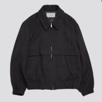 【ENCOMING(インカミング)】WELT POCKET SHIRT JACKET/ BLACK