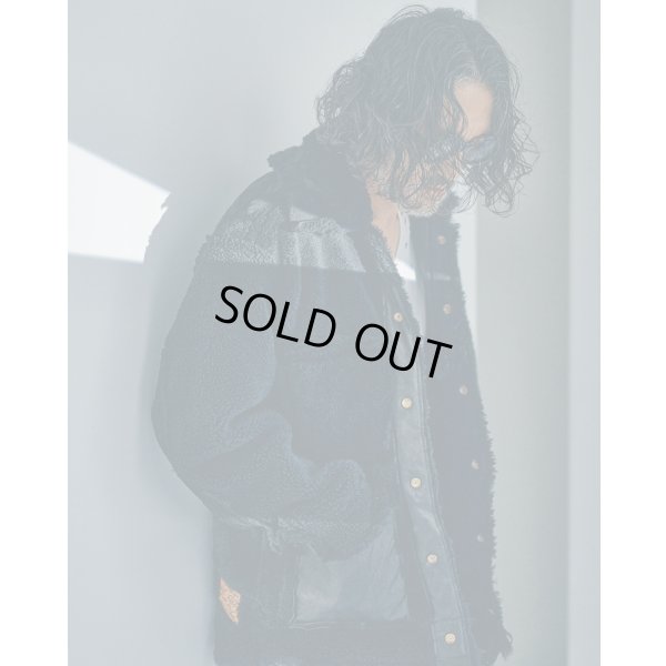 画像10: 【GOODKARMA DEVELOPMENT(グッドカルマディベロップメント)】"LUKE"MOUTON TRUKKER JKT/BLACK