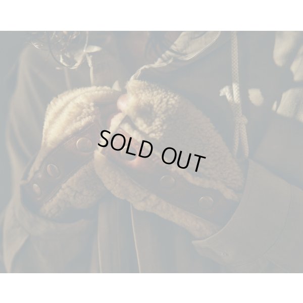 画像5: 【GOOD KARMA DEVELOPMENT(グッドカルマディベロップメント)】MOUTON GLOVES"WHIPPLE"/CAMEL