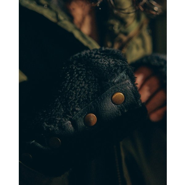 画像6: 【GOOD KARMA DEVELOPMENT(グッドカルマディベロップメント)】MOUTON GLOVES"WHIPPLE"/BLACK