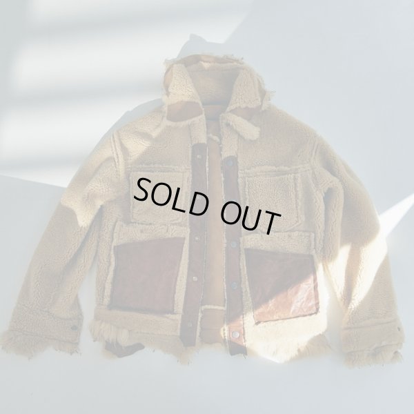 画像3: 【GOODKARMA DEVELOPMENT(グッドカルマディベロップメント)】"LUKE"MOUTON TRUKKER JKT/CAMEL