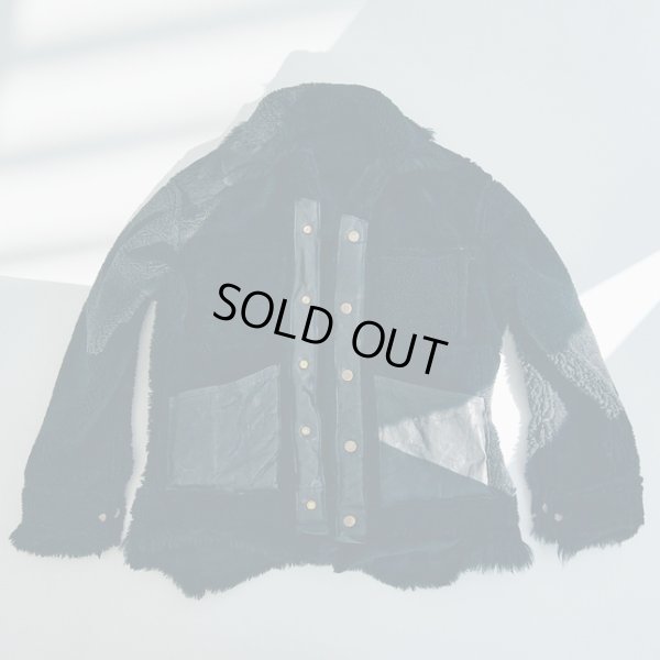 画像3: 【GOODKARMA DEVELOPMENT(グッドカルマディベロップメント)】"LUKE"MOUTON TRUKKER JKT/BLACK