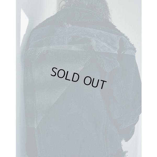 画像8: 【GOODKARMA DEVELOPMENT(グッドカルマディベロップメント)】"LUKE"MOUTON TRUKKER JKT/BLACK