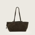 画像3: 【SAGAN Vienna(サガンヴィエンナ)】PAZAR TOTE BOAT SUEDE/ Velvet Brown (3)