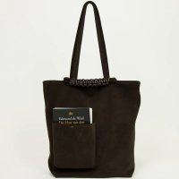 【SAGAN Vienna(サガンヴィエンナ)】PAZAR BOOK TOTE SUEDE/ Velvet Brown