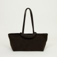 画像1: 【SAGAN Vienna(サガンヴィエンナ)】PAZAR TOTE BOAT SUEDE/ Velvet Brown (1)