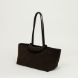 画像2: 【SAGAN Vienna(サガンヴィエンナ)】PAZAR TOTE BOAT SUEDE/ Velvet Brown (2)