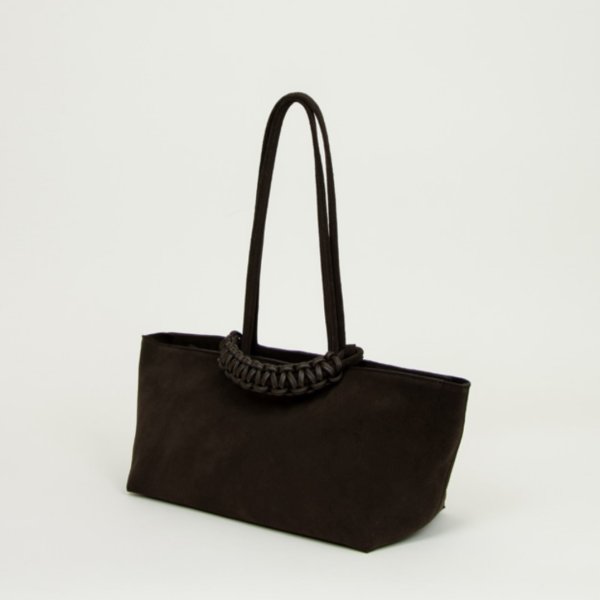 画像2: 【SAGAN Vienna(サガンヴィエンナ)】PAZAR TOTE BOAT SUEDE/ Velvet Brown