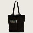 画像2: 【SAGAN Vienna(サガンヴィエンナ)】PAZAR BOOK TOTE SUEDE/ Velvet Black (2)