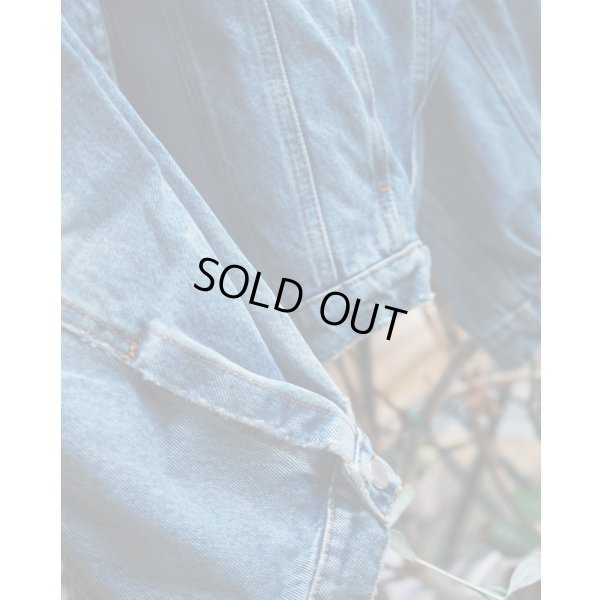 画像4: 【HED MAYNER(ヘドメイナー)】DENIM JACKET/ LIGHT PASTEL BLUE