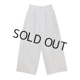 【HED MAYNER(ヘドメイナー)】PANTS/ LIGHT PASTEL GREY