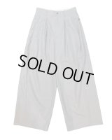 【HED MAYNER(ヘドメイナー)】PANTS/ LIGHT PASTEL GREY