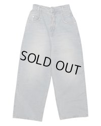 【HED MAYNER(ヘドメイナー)】DENIM PANTS/ LIGHT PASTEL BLUE