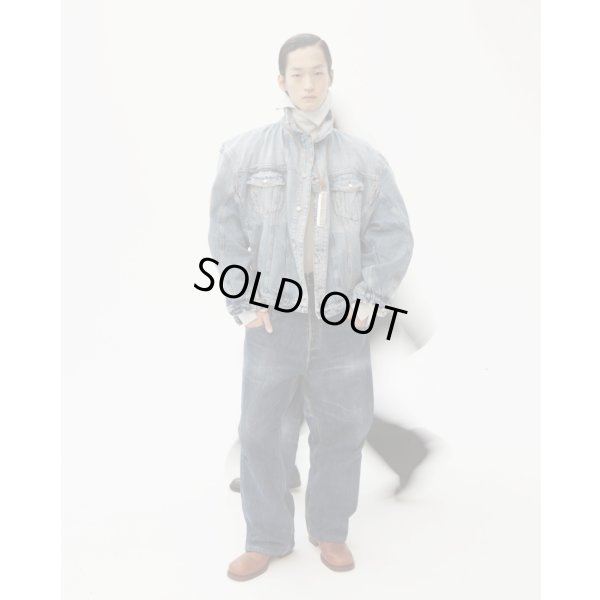 画像8: 【HED MAYNER(ヘドメイナー)】DENIM JACKET/ LIGHT PASTEL BLUE