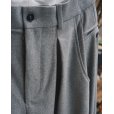 画像2: 【HED MAYNER(ヘドメイナー)】PANTS/ LIGHT PASTEL GREY (2)