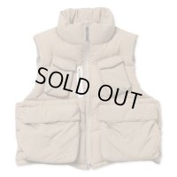 【ROTOL(ロトル)】CURVY DOWN VEST/ SAND