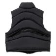 画像3: 【ROTOL(ロトル)】CURVY DOWN VEST/ BLACK 