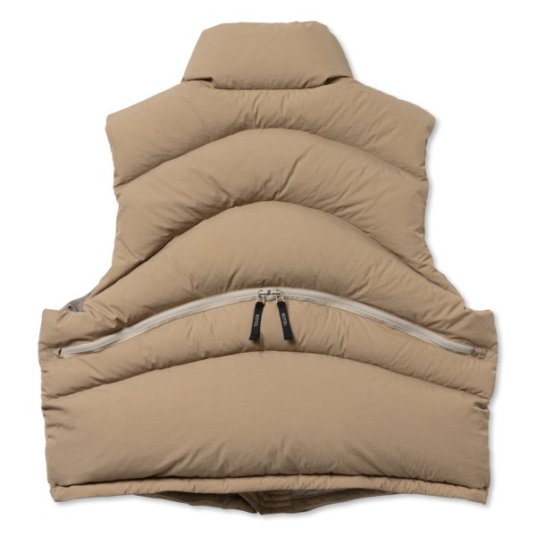 画像2: 【ROTOL(ロトル)】CURVY DOWN VEST/ SAND