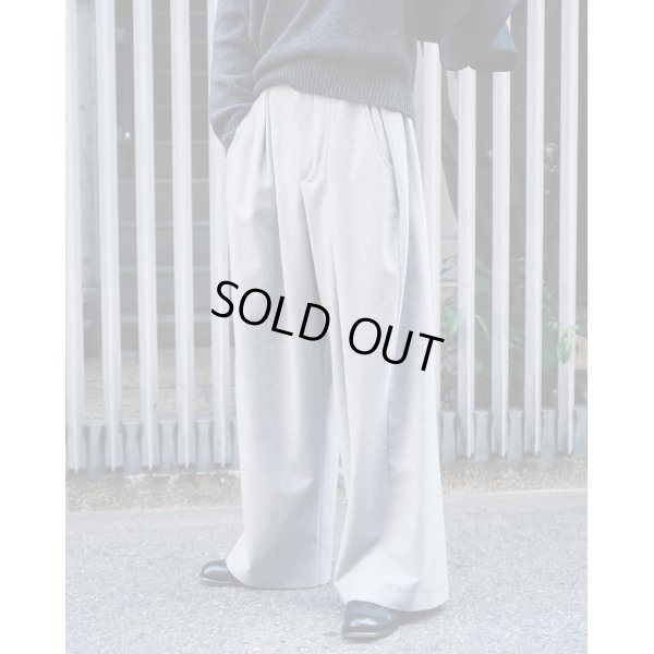 画像4: 【HED MAYNER(ヘドメイナー)】PANTS/ LIGHT PASTEL GREY