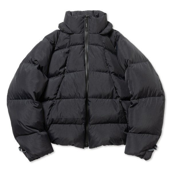 画像1: 【ROTOL(ロトル)】CURVY DOWN JACKET/ BLACK