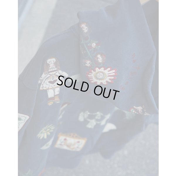 画像5: 【Samuel Zelig(サミュエルゼリグ)】Folk Hoodie/ Navy