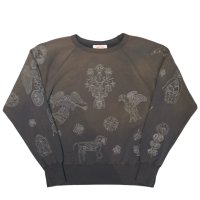 【Samuel Zelig(サミュエルゼリグ)】Wilson Crewneck/ Charcoal