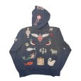 画像2: 【Samuel Zelig(サミュエルゼリグ)】Folk Hoodie/ Navy (2)