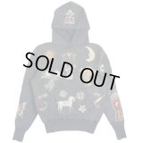 【Samuel Zelig(サミュエルゼリグ)】Folk Hoodie/ Navy