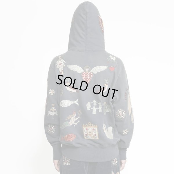 画像9: 【Samuel Zelig(サミュエルゼリグ)】Folk Hoodie/ Navy