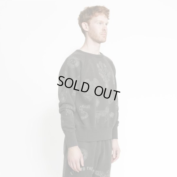 画像6: 【Samuel Zelig(サミュエルゼリグ)】Wilson Crewneck/ Charcoal