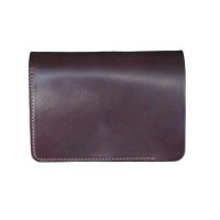 【forme(フォルメ)】Short wallet Cordovan/ BURGUNDY