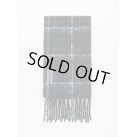 【OUR LEGACY(アワーレガシー)】ETERNAL SCARF/Black Fuzzy Alpaca Check